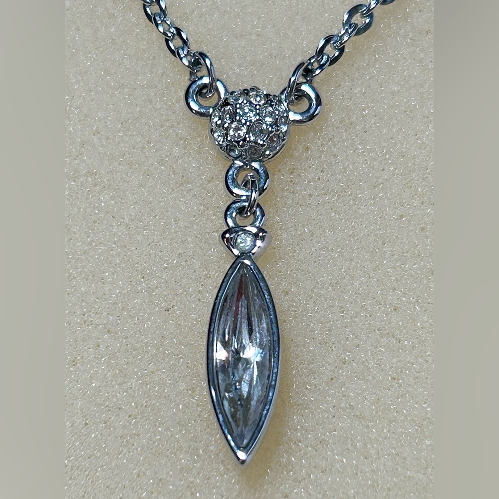 Swarovski Crystal Ivory Pendant Necklace